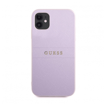 Torbica Guess Hc PU Saffiano za iPhone 11 ljubicasta