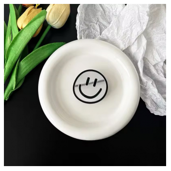PopSocket Smiley crni