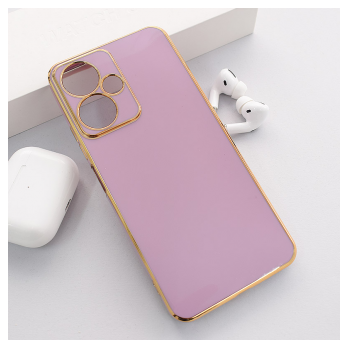 Maska Fresh Electroplated za Xiaomi Redmi 13C 5G ljubicasta