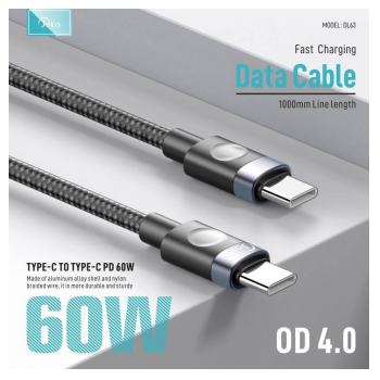 Kabel KONFULON Joko DL63 60W Type-C na Type-C 1m