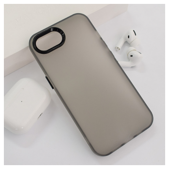Maska Electro Glow Frame za iPhone 16e/ 17e crna