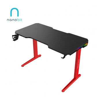 Gaming sto Nanobit NB503 RGB 120cm Ferrari Red
