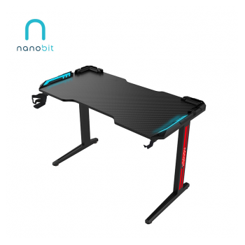 Gaming sto Nanobit NB502 RGB 140cm Midnight Black