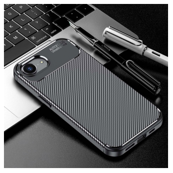 Maska Carbon Defender za iPhone 16e/ 17e crna