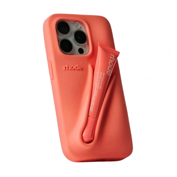 Maska Rhode LIP CASE + LIP TINT za iPhone 16 Pro Max peach pit
