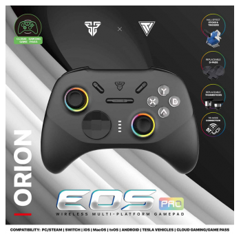 Joypad wireless Fantech WGP15 EOS PRO ORION multiplatform RGB crni