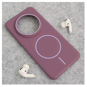 Maska Mag Case Smooth Touch za Honor Magic 7 Pro ljubicasta