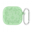 Zastitna futrola Flower za Airpods 4 svetlo zelena