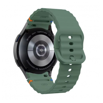 Silikonska narukvica za pametni sat Samsung Galaxy watch 7 zelena
