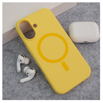 Maska Mag Case PureTone za iPhone 17 zuta