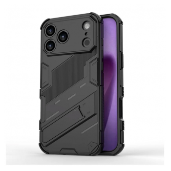 Maska Bibercas za iPhone 17 Pro/ 18 Pro crna