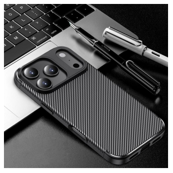 Maska Carbon Defender za iPhone 17 Pro Max/ 18 Pro Max crna