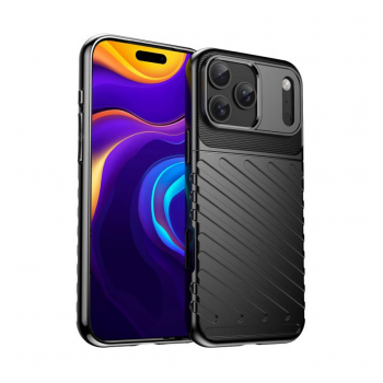Maska Thunder za iPhone 17 Pro/ 18 Pro crna
