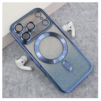 Maska Mag Case Electroplated za iPhone 17 Pro/ 18 Pro svetlo plava