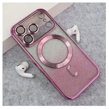 Maska Mag Case Electroplated za iPhone 17 Pro/ 18 Pro roze