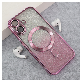Maska Mag Case Electroplated za iPhone 17 roze