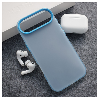 Maska Electro Glow Frame za iPhone Air plava