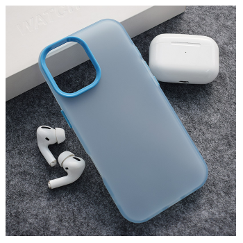 Maska Electro Glow Frame za iPhone 17 plava