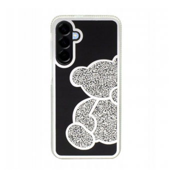 Maska Teddy Bear za Samsung A26 5G/ A266B srebrna
