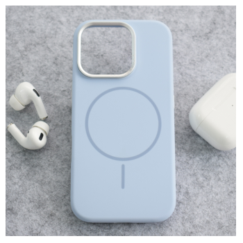Maska Mag Case Nanobit Pure za iPhone 16 Pro sky blue