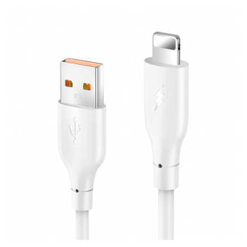 Kabel KONFULON Joko DC64 3A USB na iPhone Lightning beli 1m
