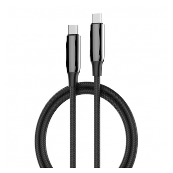 Kabel LDNIO LC921c 240W Type-C na Type-C sivi 1m