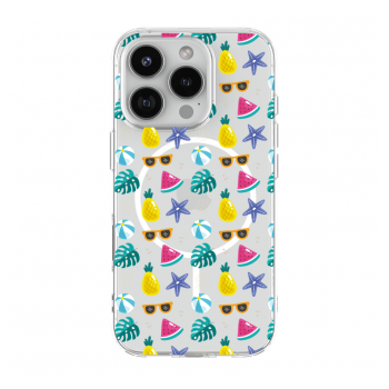 Maska Mag Case Nanobit Print za iPhone 16 Pro Sunny Paradise