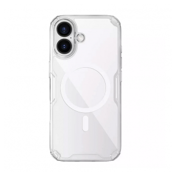 Maska NILLKIN Nature Pro Magnetic za iPhone 17 bela