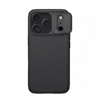 Maska NILLKIN CamShield Pro Magnetic za iPhone 17 Pro/ 18 Pro crna