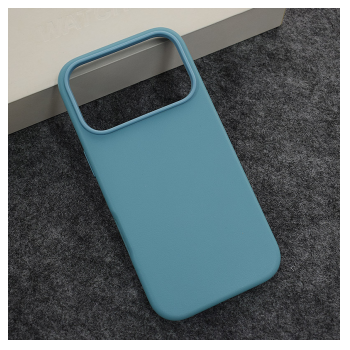 Maska Beautiful Shine Leather za iPhone 17 Pro/ 18 Pro svetlo plava