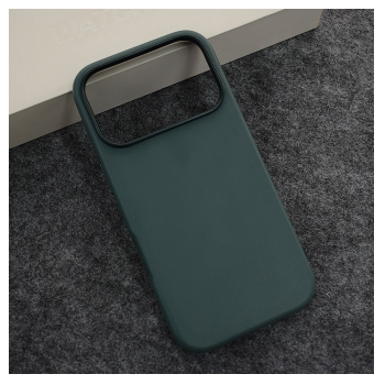 Maska Beautiful Shine Leather za iPhone 17 Pro/ 18 Pro zelena