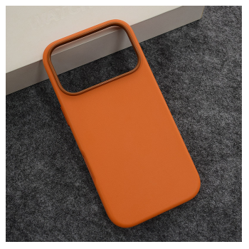 Maska Beautiful Shine Leather za iPhone 17 Pro Max/ 18 Pro Max narandzasta