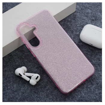 Maska Crystal Dust za Samsung S25 FE/ S731B/ S26 FE/ S741B pink