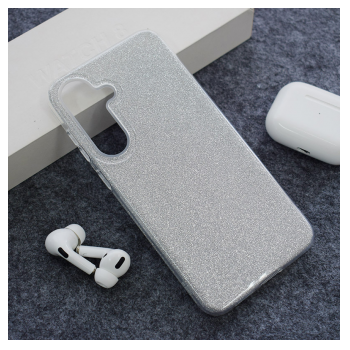Maska Crystal Dust za Samsung S25 FE/ S731B/ S26 FE/ S741B srebrna