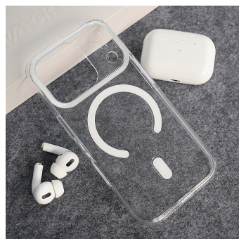 Maska Berlia Sheen Mag Case za iPhone 17 Pro bela