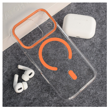 Maska Berlia Sheen Mag Case za iPhone 17 Pro Max/ 18 Pro Max narandzasta