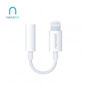 Adapter za slusalice Nanobit NB306 Lightning na 3,5 mm