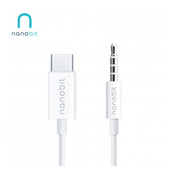Adapter za slusalice Nanobit NB308 Type-C na AUX 1m