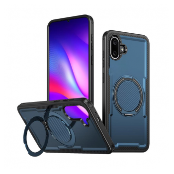 Maska Mag Case Ring Armor za Samsung A07/ A075F/ A08/ A085F plava