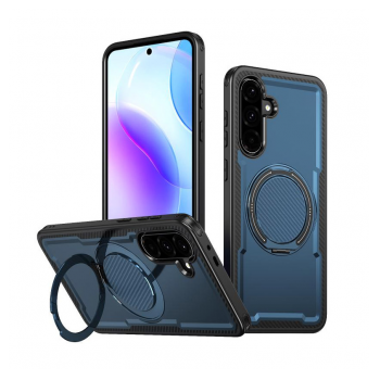 Maska Mag Case Ring Armor za Samsung A17 5G/ A175F/ A18 5G/ A185F plava