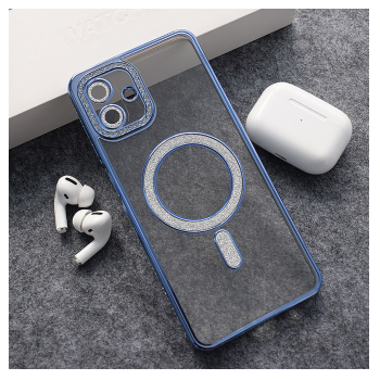 Maska Mag Case Cirkon Camera za Samsung A07/ A075F/ A08/ A085F plava