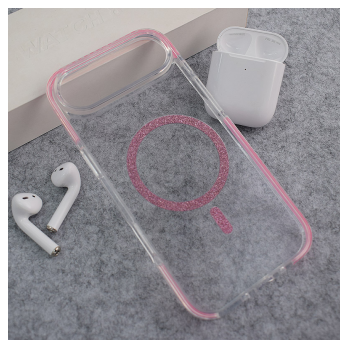 Maska Mag Case Bling za iPhone Air roze