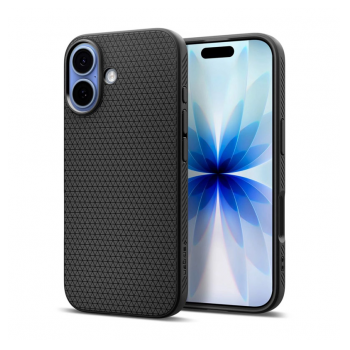 Maska Spigen Liquid Air za iPhone 17 mat crna