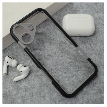 Maska Wallnut Bumper za iPhone 17 crna