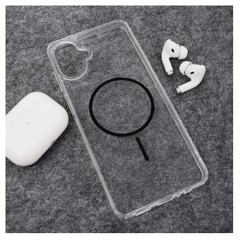 Maska Mag Case Clear Slim za Samsung A07/ A075F/ A08/ A085F crna
