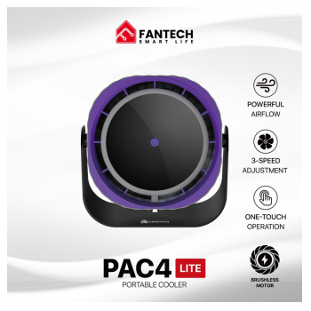 Prenosni ventilator Fantech PAC4 Light sivi