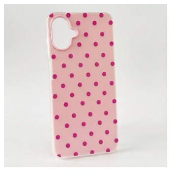 Maska Candy Dots za Samsung A07/ A075F/ A08/ A085F pink