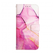 Maska na preklop Marble za Honor Magic 8 Lite/ X9d pink