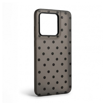 Maska Candy Dots za Motorola Edge 60 Fusion/ Edge 60/ Edge 60S crna