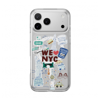 Maska Mag Case SwitchEasy Pattern New York za iPhone 17 Pro